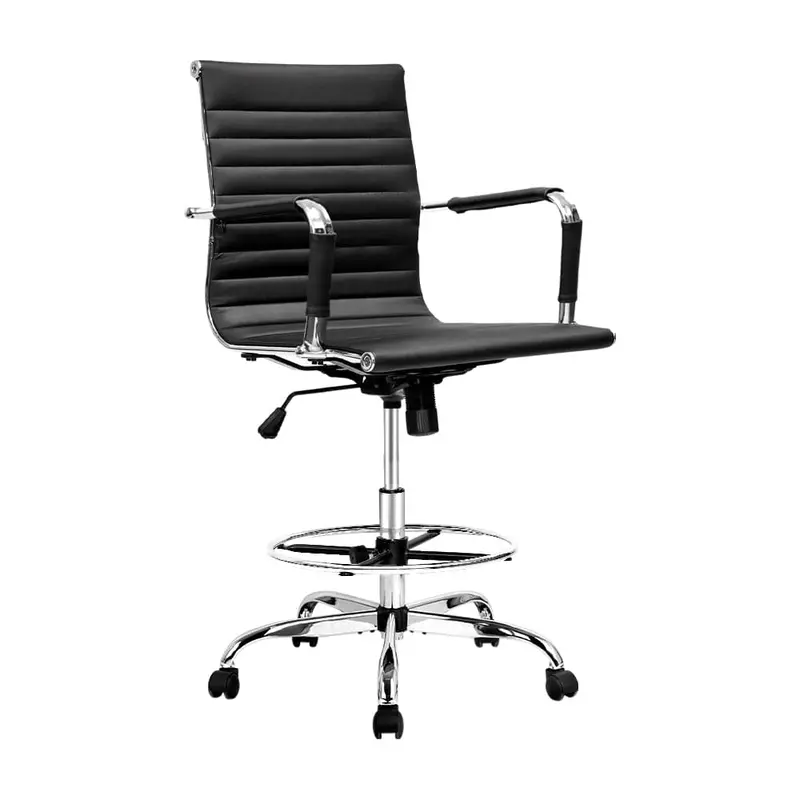 Artiss Ergonomic Office Chair – Adjustable Black Task Seating 1