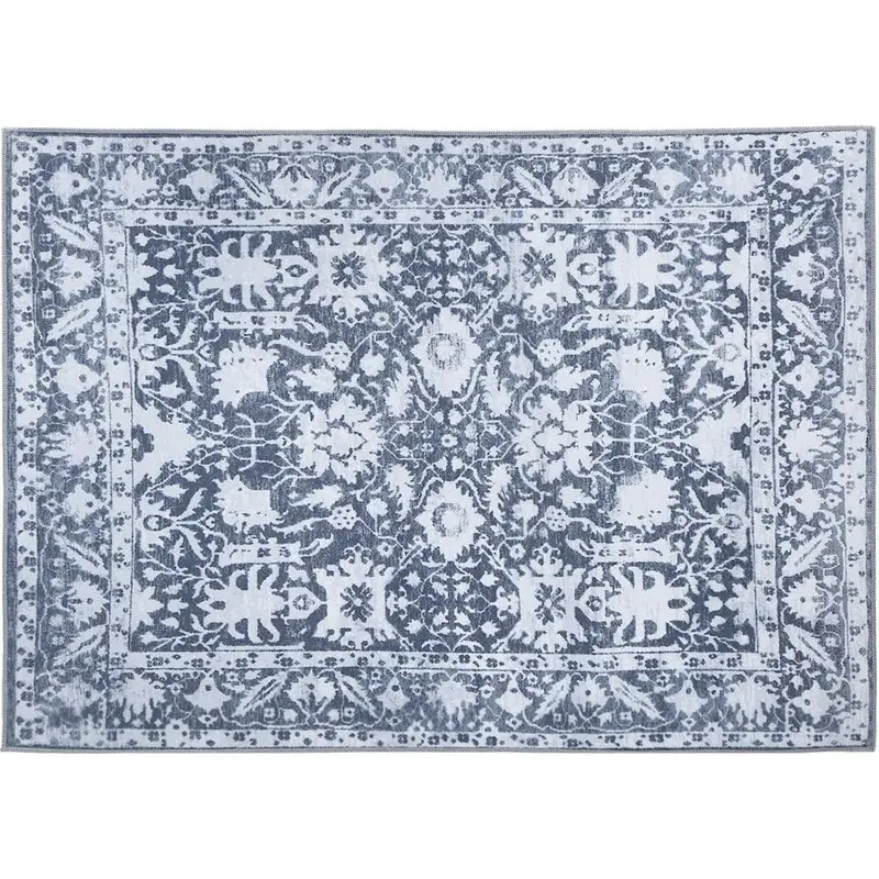 Artiss Short-Pile Blue Area Rug – Durable 200 X 290 Cm Living Room Mat 1