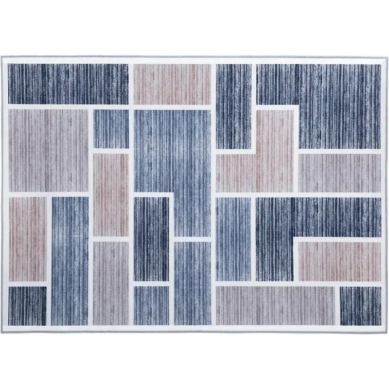 Artiss Soft Short-Pile Area Rug – 120Cm X 170Cm In Slate Grey 1
