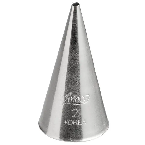 Ateco #2 Plain Round Piping Tip 1