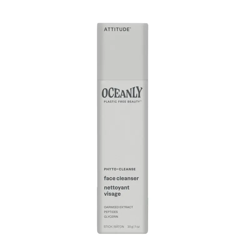 Attitude Oceanly Phyto-Cleanse Facial Cleanser – Gentle Botanical Formula, 30G 1