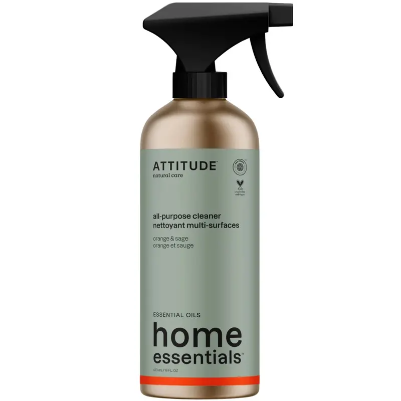 Attitude Orange & Sage All-Purpose Cleaner – 473 Ml, Eco-Friendly 1