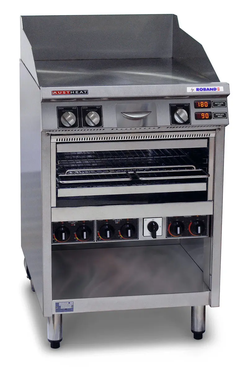 Austheat Freestanding Combination Hotplate And Grill Station 1