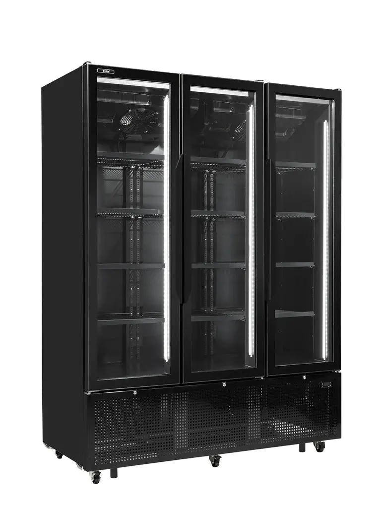 Austral By Hussmann Bv1600 Wvs Triple-Glass-Door Commercial Chiller 1