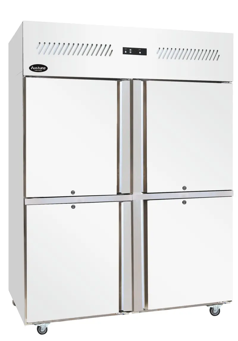 Austune Four-Half-Door Upright Dual-Zone Cooler 1
