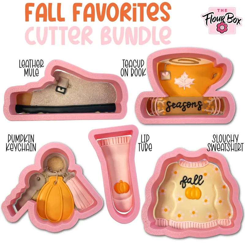 Autumn-Themed Cookie Cutter Collection 1