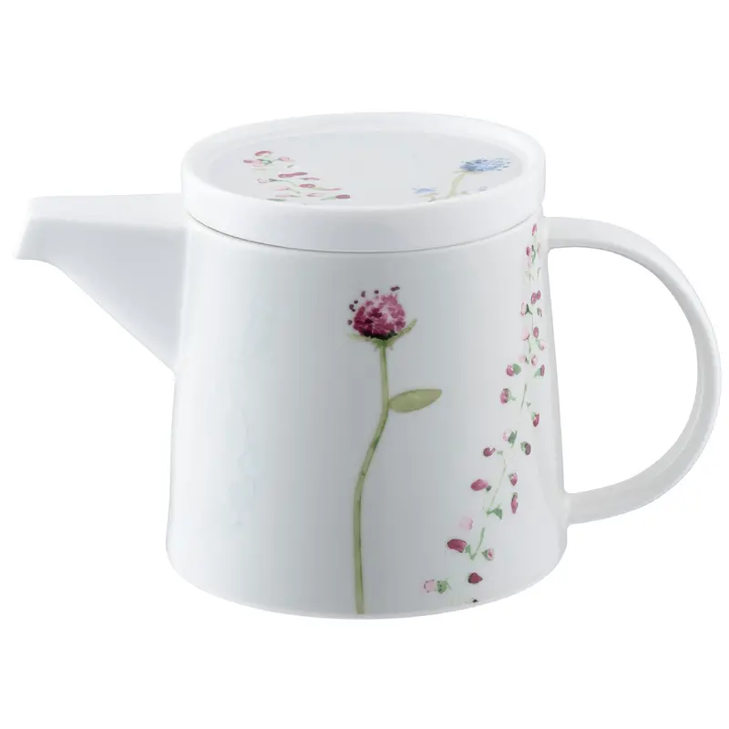 Aynsley Camille Pale Jade Ceramic Teapot 1