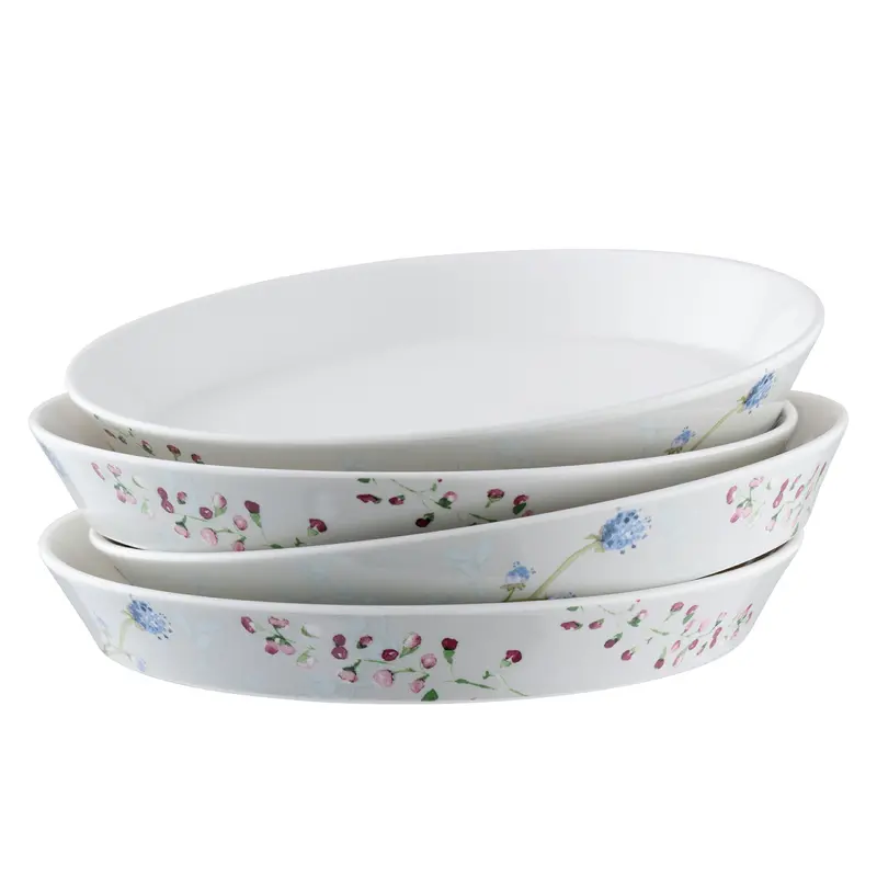 Aynsley Camille Pale Jade Pasta Bowls – Set Of 4 Modern Ceramic Serveware 1