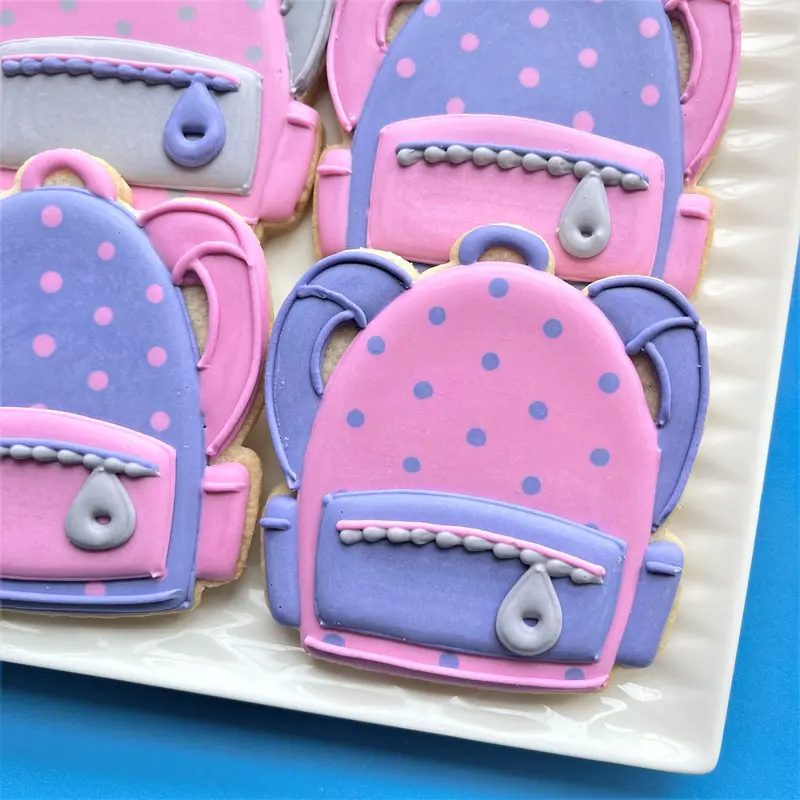 Backpack-Shaped Cookie Cutter For Back-To-School Baking 1