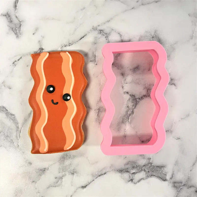 Bacon Slice Cookie Cutter 1