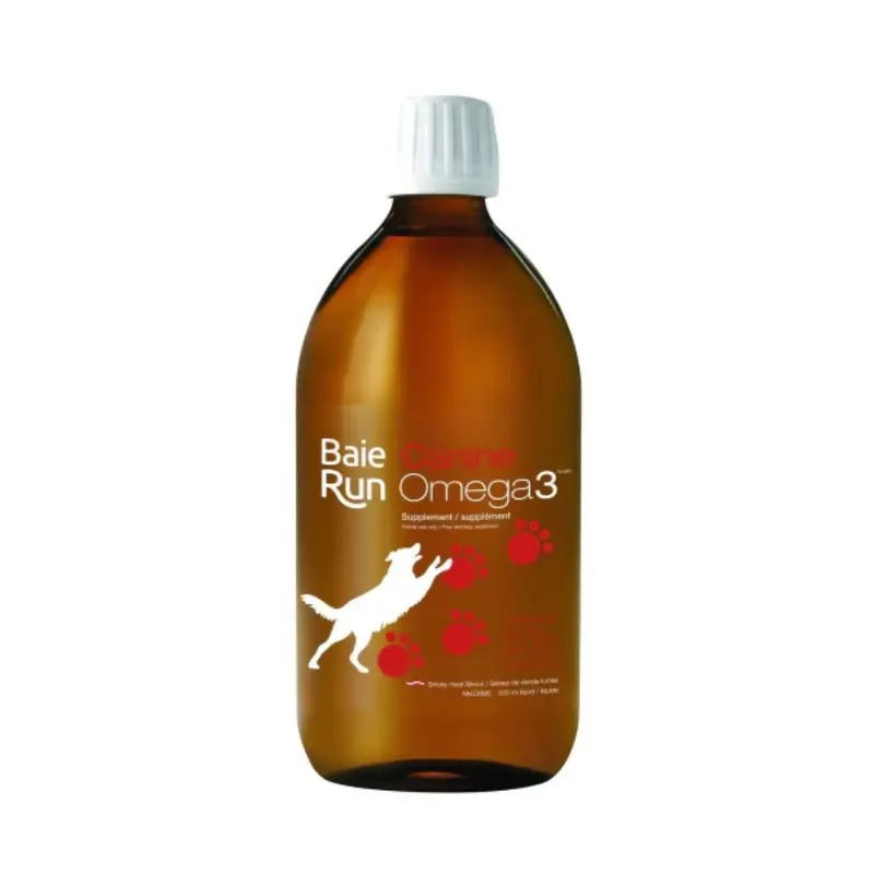 Baie Run Canine Omega-3 Fish Oil – 500Ml Bottle 1