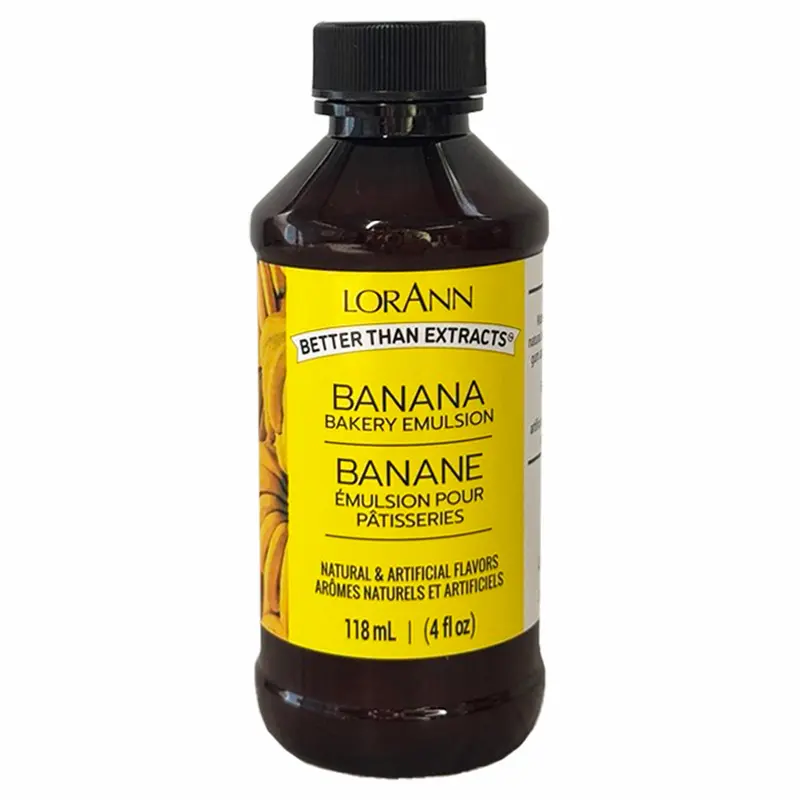 Banana Lorann Baking Emulsion — 4 Oz Bottle 1