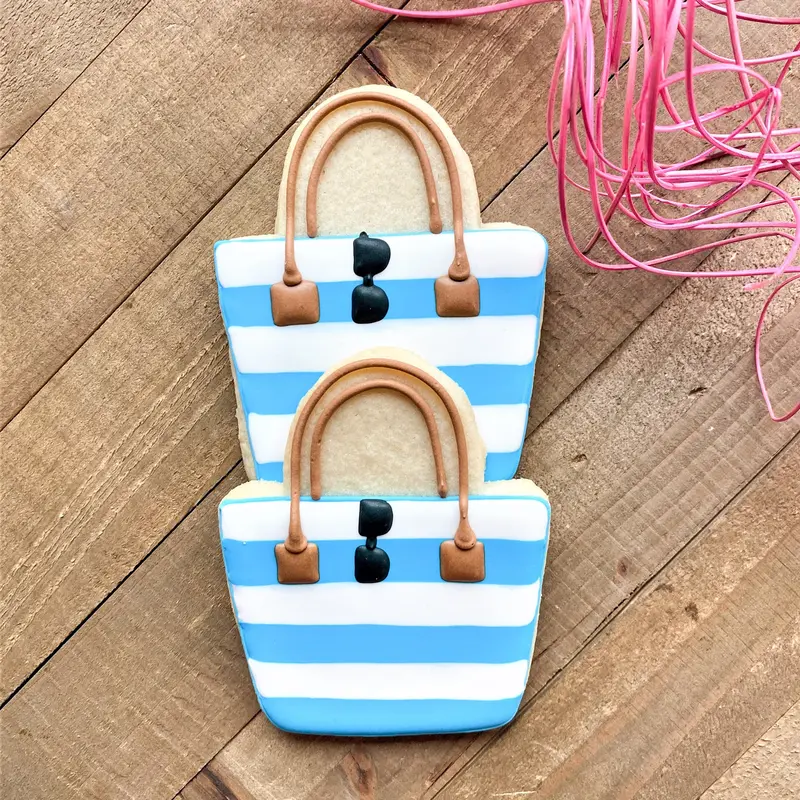 Beach Tote Bag Cookie Cutter 1