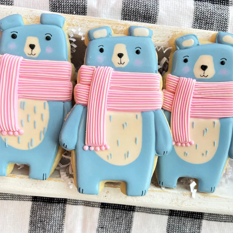 Bear Outline Cookie Cutter – Nature-Inspired Design 1