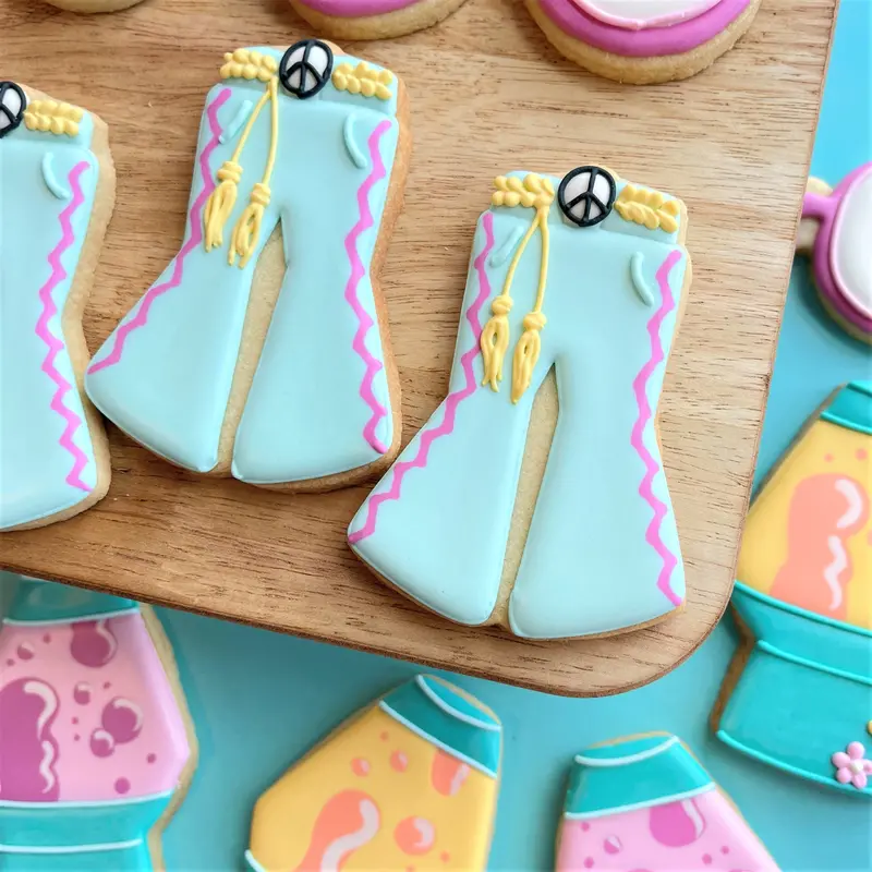 Bell-Bottoms Cookie Cutter Celebrating 70S-Inspired Baking 1