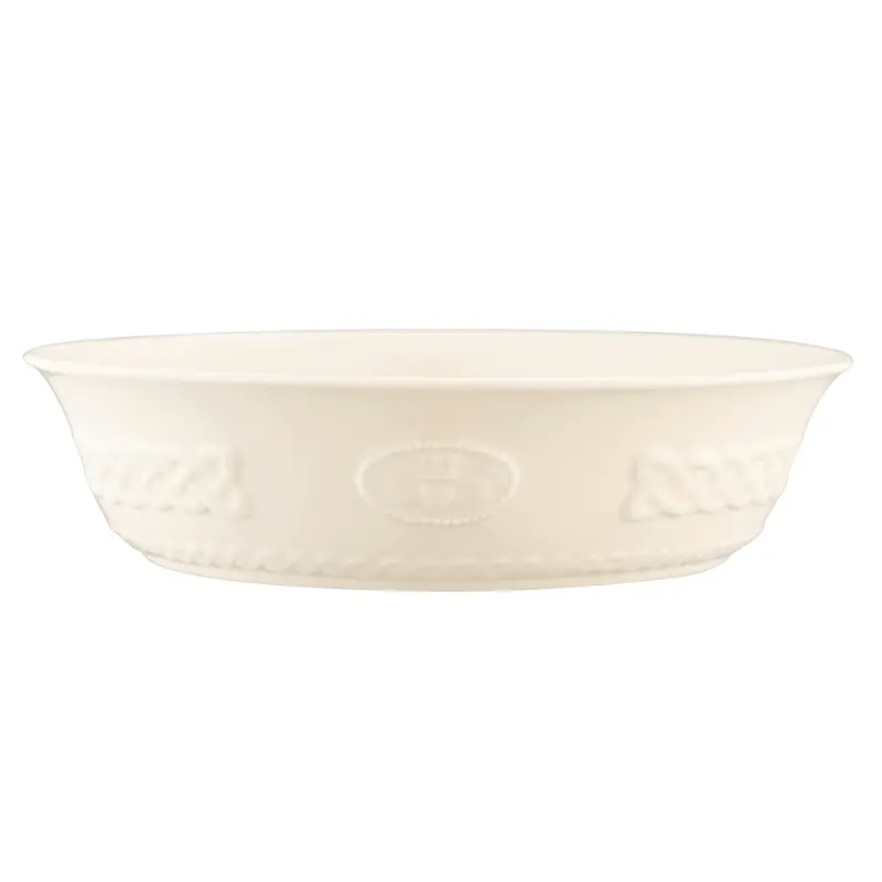 Belleek Claddagh Pasta Bowl – Handcrafted Irish Stoneware 1