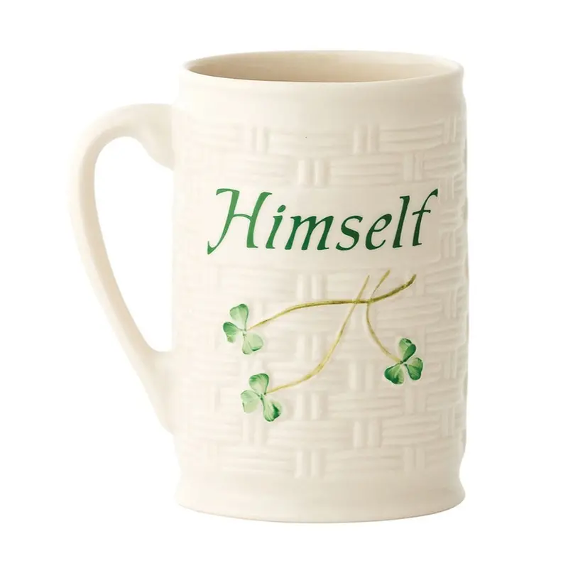 Belleek Classic ‘Himself’ Commemorative Mug 1