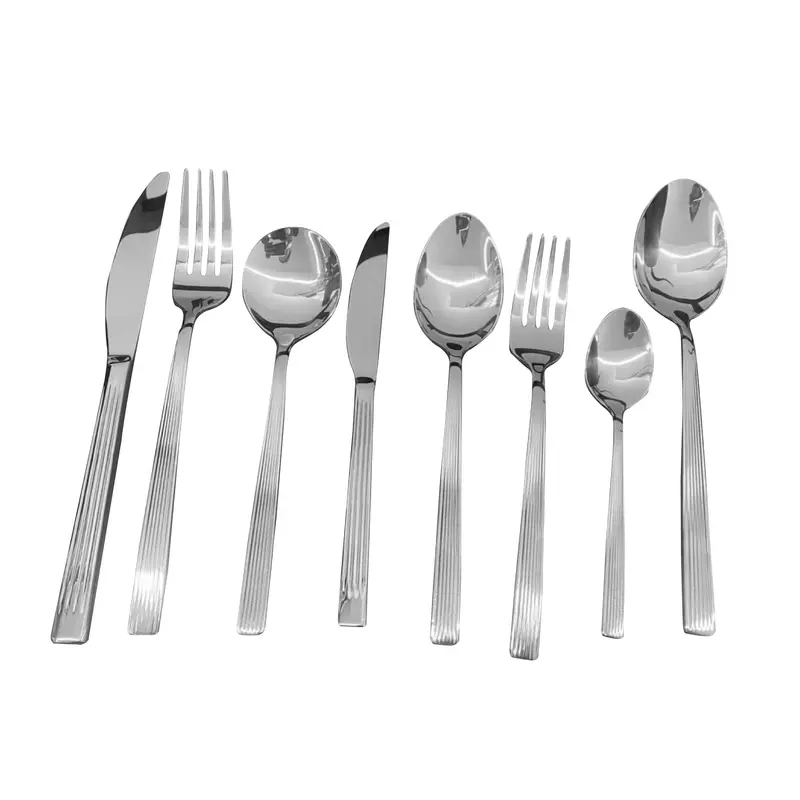 Belleek Living Erne 44-Piece Stainless Steel Cutlery Set – Elegant Dinnerware Collection 1