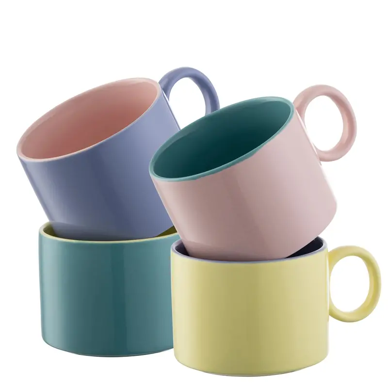 Belleek Living Hoopla Mug Set – Set Of 4 Whimsical Ceramic Drinking Cups 1