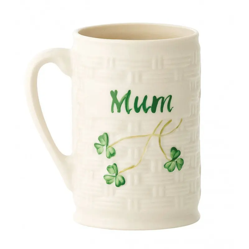 Belleek Porcelain 'Mum' Ceramic Mug 1