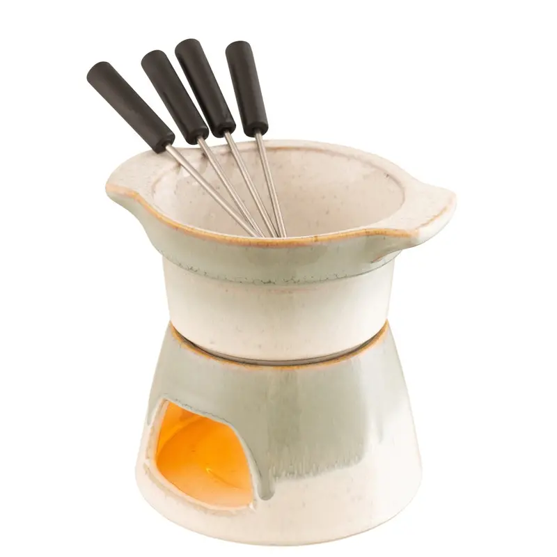 Belleek Tivoli Fondue Set (Item 7128) 1