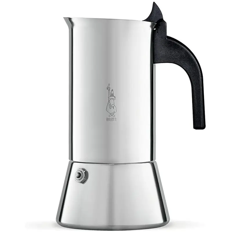 Bialetti Venus 10-Cup Stainless Steel Induction Coffee Maker 1