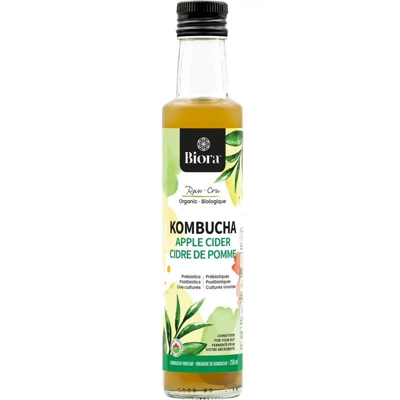 Biora Organic Kombucha Apple Cider Vinegar With Mother – Cold-Pressed (250 Ml) 1