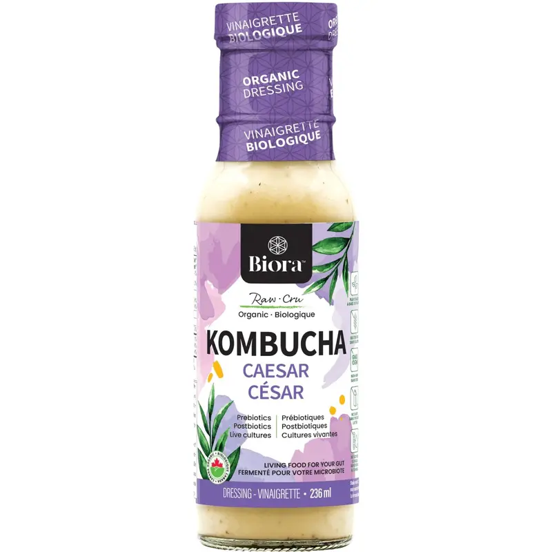Biora Organic Kombucha Caesar Dressing – Fermented & Zesty (236 Ml) 1
