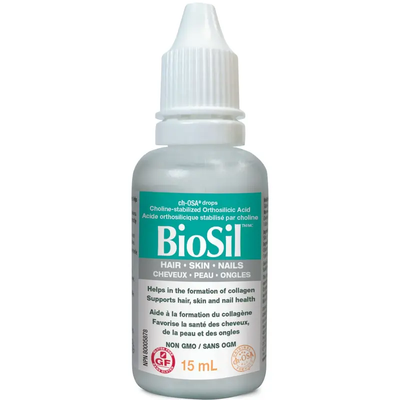 Biosil Orthosilicic Acid Liquid – Concentrated Skin & Connective Tissue Support (15 Ml) 1