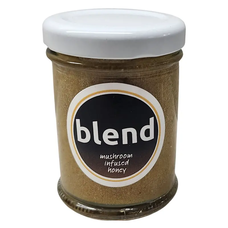 Blend Mushroom-Infused Honey Mini Jar – Functional Sweetener, 90 G 1