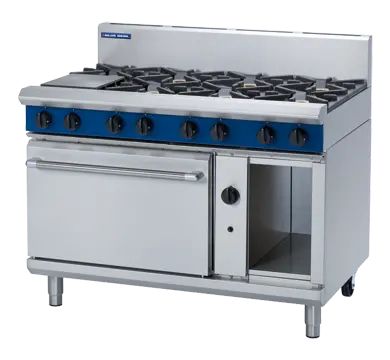 Blue Seal G508D Evolution Gas Range: 1200Mm Static Oven Design 1