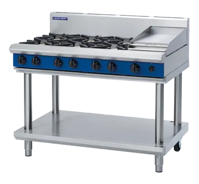 Blue Seal G518C-Ls Evolution Gas Cooktop — 1200Mm Leg-Stand Design 1