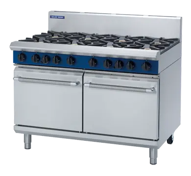 Blue Seal G528D Evolution Gas Range — 1200Mm Twin Static Oven 1