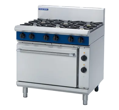 Blue Seal Ge506D Evolution Gas Range: 900Mm Electric Static Oven Configuration 1