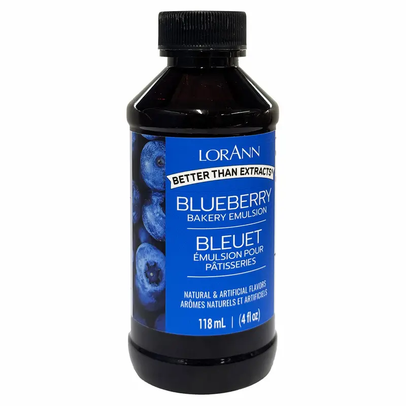 Blueberry Lorann Baking Emulsion — 4 Oz Bottle 1