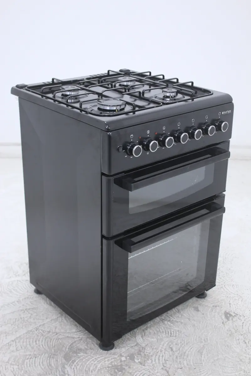 Blueflame Dg6403Xbzb 60Cm Freestanding Dual Fuel Cooker – Double Cavity Oven, Black (2–3 Week Lead Time) 1