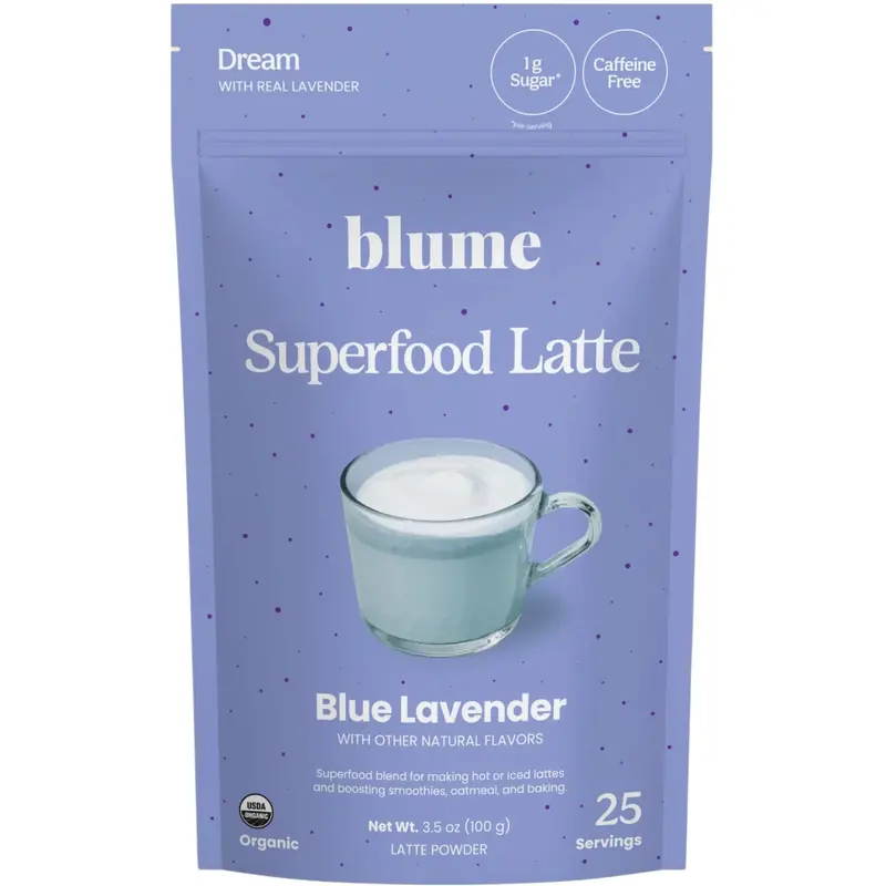 Blume Blue Lavender Superfood Latte Mix – 100G 1