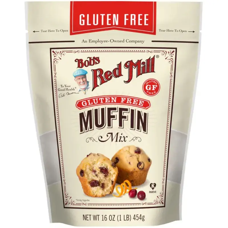 Bob'S Red Mill Gluten-Free Muffin Mix – 454G Simple Baking Kit 1