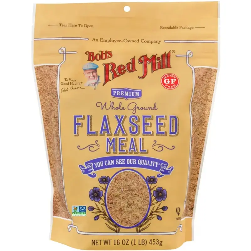 Bob'S Red Mill Ground Brown Flaxseed Meal – Omega-3 Rich, 453G 1