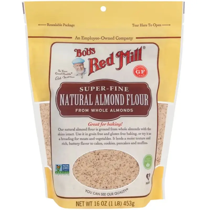 Bob'S Red Mill Natural Almond Flour – 453G Smaller-Size Premium Baking Flour 1