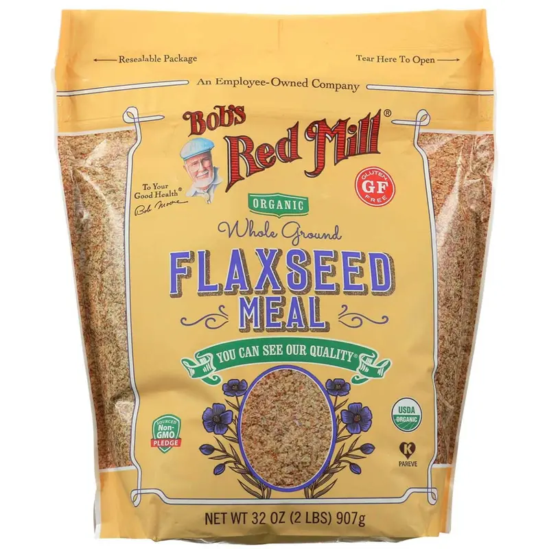 Bob'S Red Mill Organic Brown Flaxseed Meal – 907G Omega-3 Rich Ground Flax 1