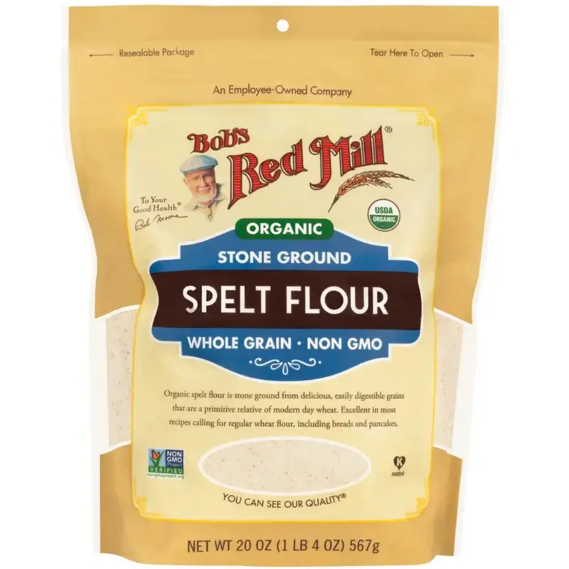 Bob'S Red Mill Organic Spelt Flour – 567G Ancient Grain Baking Flour 1