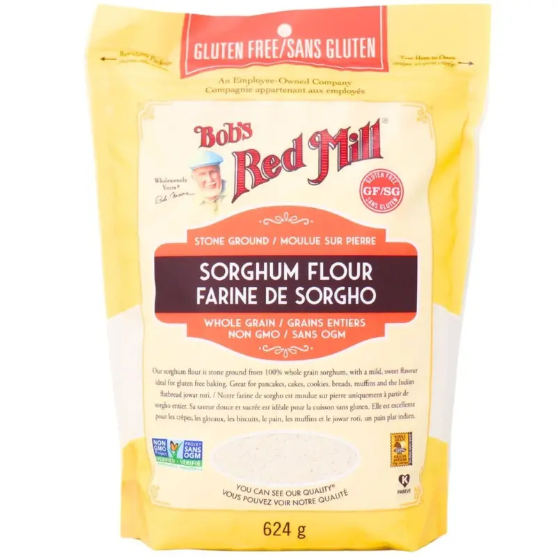 Bob'S Red Mill Sorghum Flour – 624G Gluten-Free Grain Flour 1