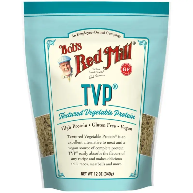 Bob'S Red Mill Textured Vegetable Protein (Tvp) – 340G Plant-Based Protein 1