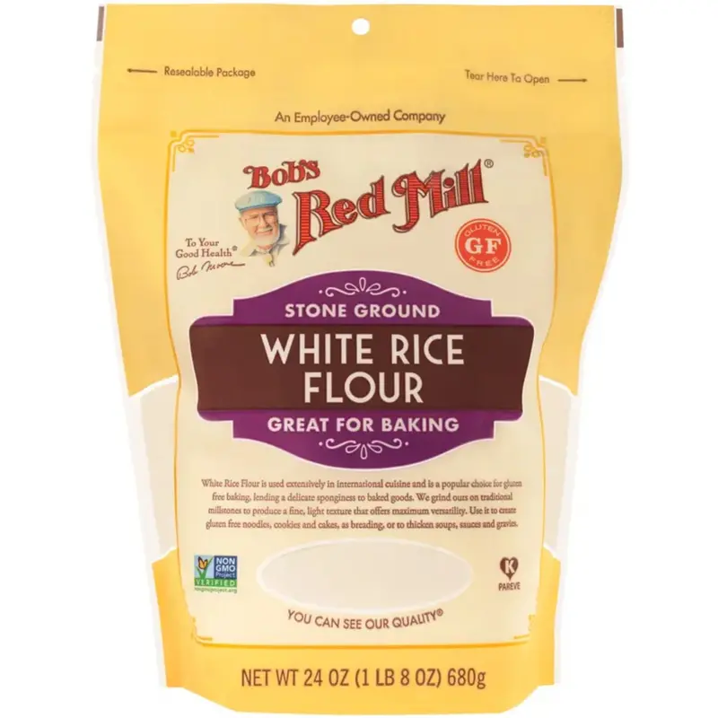 Bob'S Red Mill White Rice Flour – 680G Gluten-Free Baking Staple 1