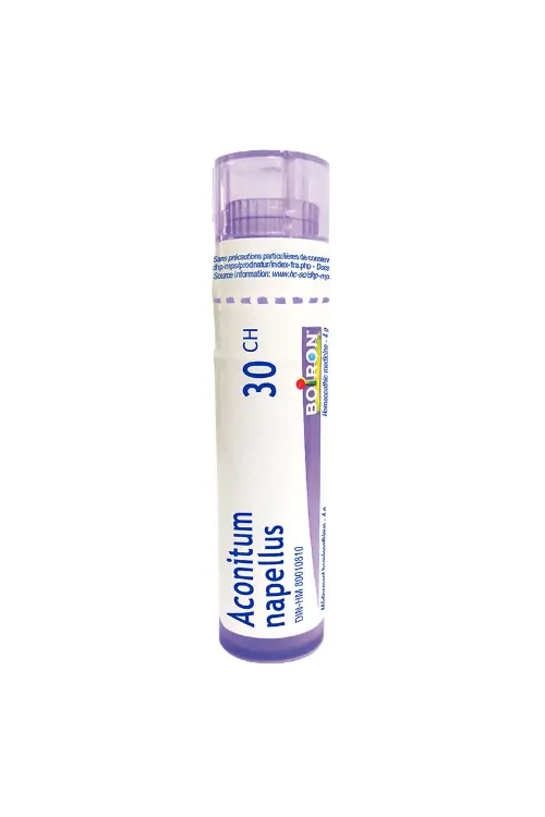 Boiron Aconitum Napellus 30Ch Homeopathic Pellets For Sudden Onset Symptoms, 80 Count 1