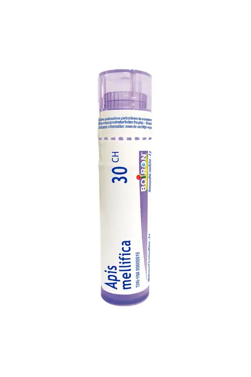 Boiron Apis Mellifica 30Ch Homeopathic Pellets For Swelling Relief, 80 Count 1
