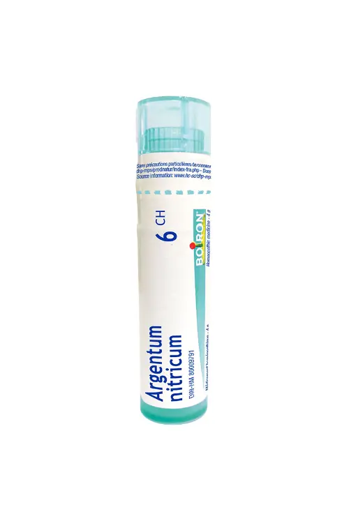 Boiron Argentum Nitricum 6Ch Homeopathic Pellets, 80 Count 1