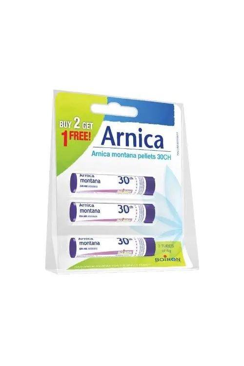Boiron Arnica Montana 30Ch Blister Pack – Buy Two Tubes, Get One Free 1