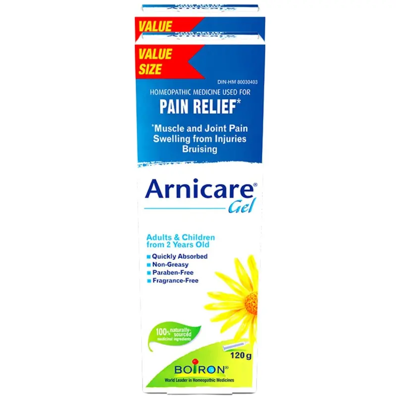 Boiron Arnicare Gel For Bruising & Swelling – Duo Pack (2 × 120Ml) 1